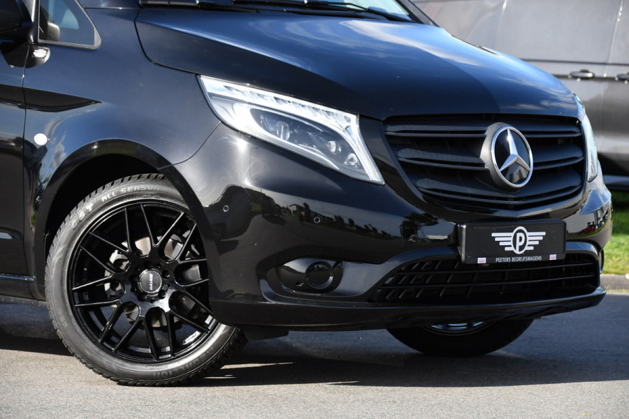 Mercedes-Benz Vito 116 CDI L2 Black Edition Camera, Cruise, Carplay, Automaat, LED, Clima, Multimedia, 164pk, Sensoren, Uniek!
