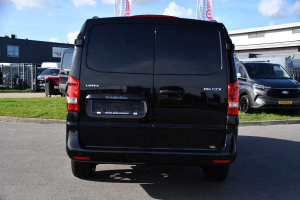 Mercedes-Benz Vito 116 CDI L2 Black Edition Camera, Cruise, Carplay, Automaat, LED, Clima, Multimedia, 164pk, Sensoren, Uniek!