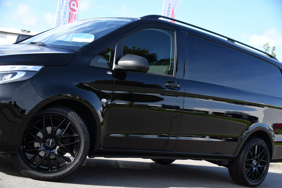 Mercedes-Benz Vito 116 CDI L2 Black Edition Camera, Cruise, Carplay, Automaat, LED, Clima, Multimedia, 164pk, Sensoren, Uniek!