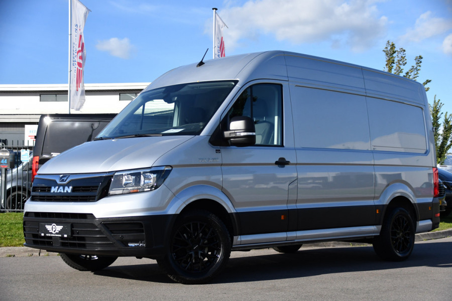 MAN TGE 3.180 35 2.0 L3H3 PB Edition Camera, Cruise, Carplay, 177pk, Leder, Multimedia, Automaat, Geveerde stoel, Uniek!