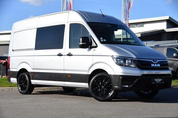 MAN TGE 3.180 35 2.0 L3H3 PB Edition Camera, Cruise, Carplay, 177pk, Leder, Multimedia, Automaat, Geveerde stoel, Uniek!