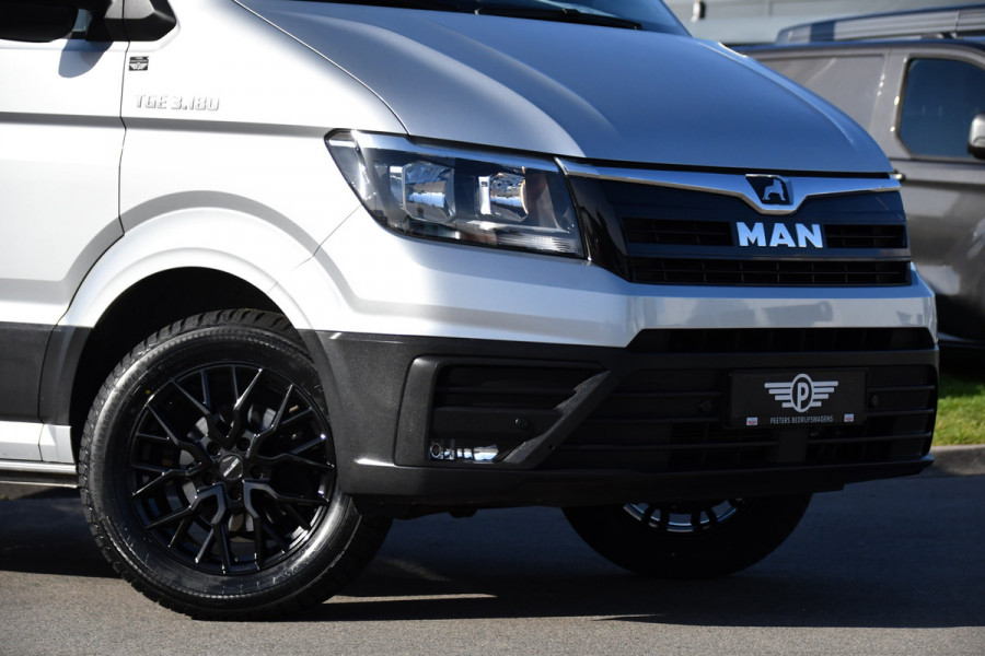 MAN TGE 3.180 35 2.0 L3H3 PB Edition Camera, Cruise, Carplay, 177pk, Leder, Multimedia, Automaat, Geveerde stoel, Uniek!