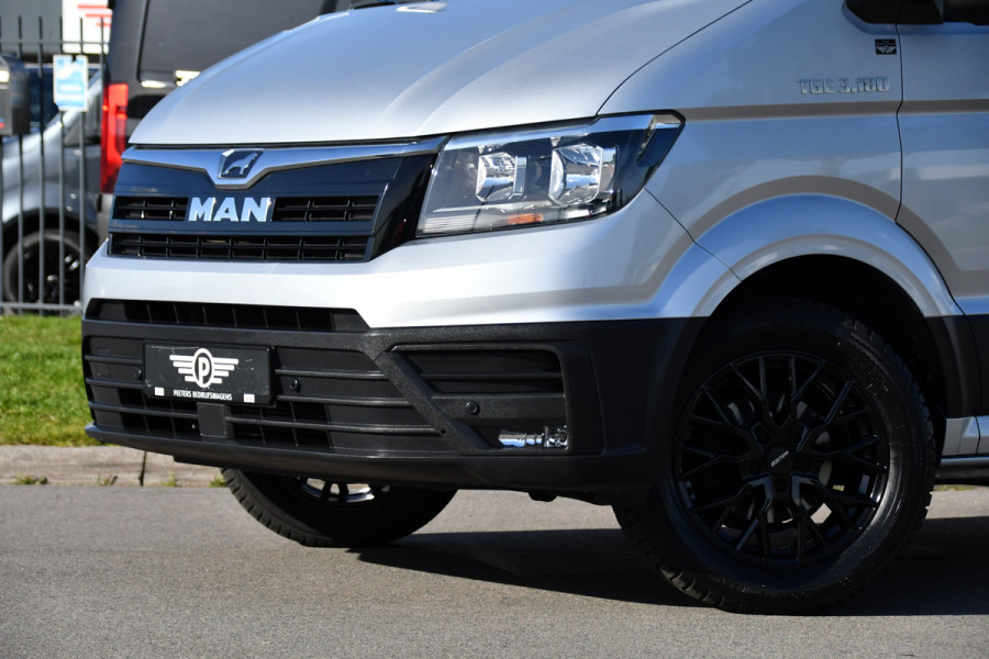 MAN TGE 3.180 35 2.0 L3H3 PB Edition Camera, Cruise, Carplay, 177pk, Leder, Multimedia, Automaat, Geveerde stoel, Uniek!