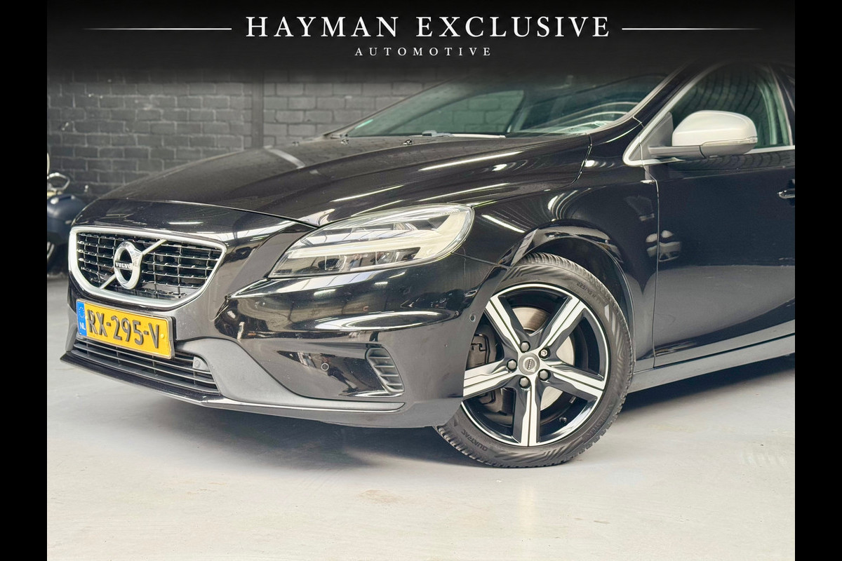 Volvo V40 2.0 T4 Business Sport | R-Design | Pano | Virtual | Camera | Cruise | Navi | Clima | LED | Parkeersens.