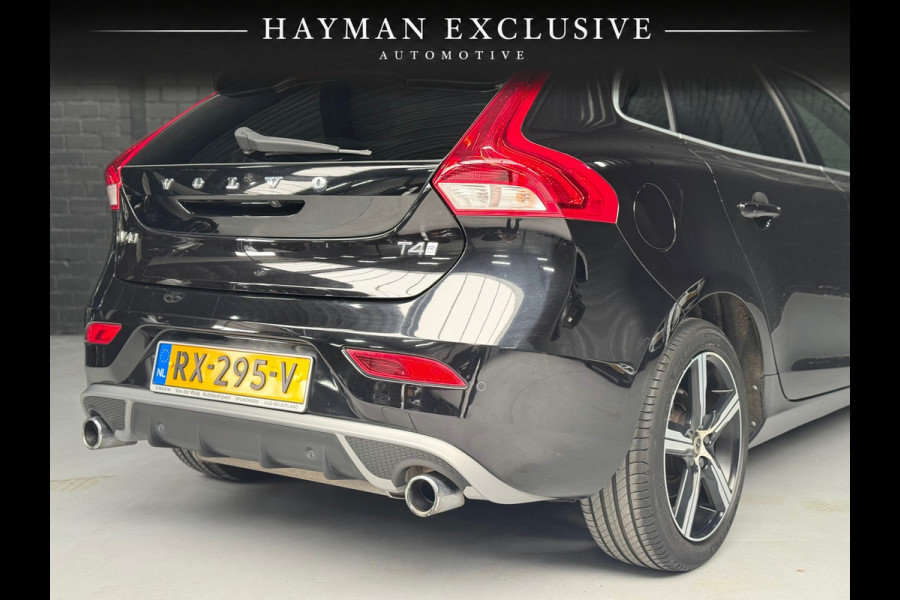 Volvo V40 2.0 T4 Business Sport | R-Design | Pano | Virtual | Camera | Cruise | Navi | Clima | LED | Parkeersens.