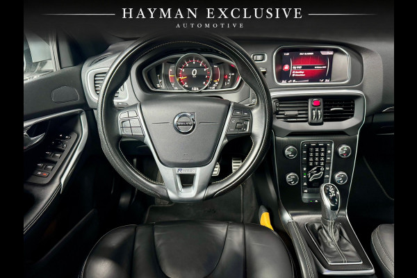 Volvo V40 2.0 T4 Business Sport | R-Design | Pano | Virtual | Camera | Cruise | Navi | Clima | LED | Parkeersens.