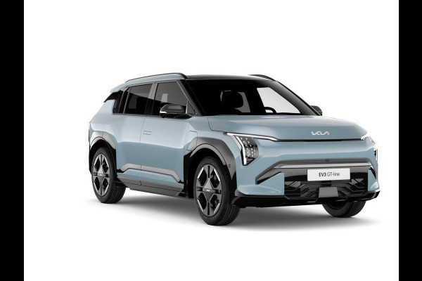 Kia EV3 GT-PlusLine 81.4 kWh | Actieprijs* | Navi. | Clima. | Adapt. Cruise. | Stoel&Stuur Verwarming | Glazen Kanteldak | Harman Kardon | Vegan Lederen Stoelbekleding 'GT-Line | Slimme Parkeerassistentie | Dodehoekcamera