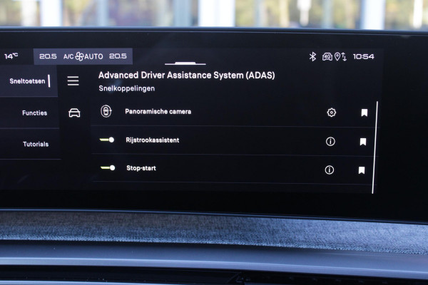 Peugeot 5008 1.2 Hybrid 145PK AUTOMAAT GT 7p | PANORAMISCH SCHUIFDAK PACK | 360° VISION & DRIVE ASSIST PLUS PACK: (360° CAMERA, BUITENSPIEGELS MET KANTELFUNCTIE, DRIVE ASSIST 2.0, DRAADLOZE TELEFOONLADER, ANTIDIEFSTALALARM) | BEKLEDING ALCANTARA/KUNSTLEDER | SEAT PACK COMFORT: (AGR BESTUUDERSSTOEL EN PASSAGIERSSTOEL ELEKTRISCH VERSTELBAAR MET MASSAGE FUNCTIE, BESTUUDERSSTOEL MET GEHEUGENFUNCTIE, BUITENSTE ZITPLAATSEN ACHTERBANK VERWARMBAAR) | GLANZEND ZWARTE DAKRAILS | BLUE INGARO  | 19" LICHTMETALEN VELGEN "BREDA" | DRAADLOZE TELEFOONLADER | APPLE CARPLAY/ANDROID AUTO DRAADLOOS |