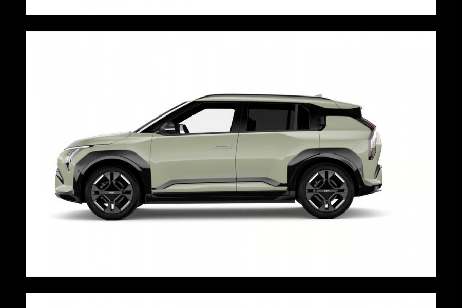 Kia EV3 GT-PlusLine 81.4 kWh | Actieprijs* | Navi. | Clima. | Adapt. Cruise. | Stoel&Stuur Verwarming | Glazen Kanteldak | Harman Kardon | Vegan Lederen Stoelbekleding 'GT-Line | Slimme Parkeerassistentie | Dodehoekcamera