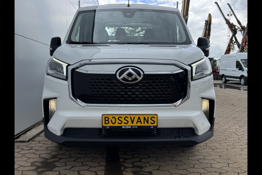 Maxus eDeliver 9 65kWh 204PK Nieuw! Open Laadbak 172km WLTP 100% Elektrisch Airco Adaptieve Cruise Carplay Pritische Pickup Open Box