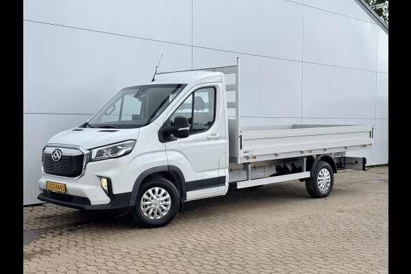 Maxus eDeliver 9 65kWh 204PK Nieuw! Open Laadbak 172km WLTP 100% Elektrisch Airco Adaptieve Cruise Carplay Pritische Pickup Open Box