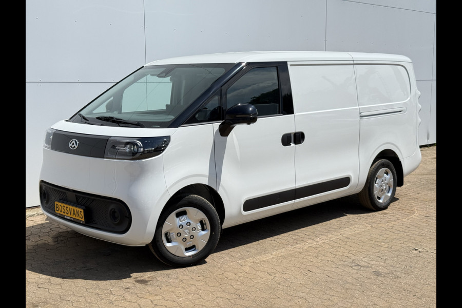 Maxus eDeliver 5 64kWh 163PK Elektrisch! L1H1 335KM WLTP 360° Camera Dubbele schuifdeuren Snelladen Climate control Cruise control Carplay Laadka