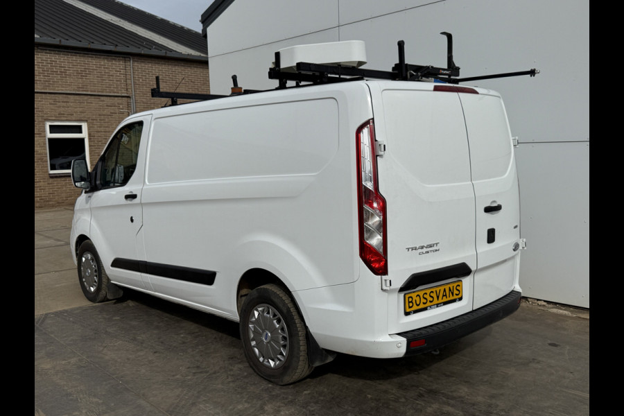 Ford Transit Custom 340 1.0 PHEV 120PK *ELEKTRO MOTOR KAPOT* L1H1 Automaat Hybride Inbouwkast Dakrailing Dodehoekdetectie Cruise control Airco Stoel