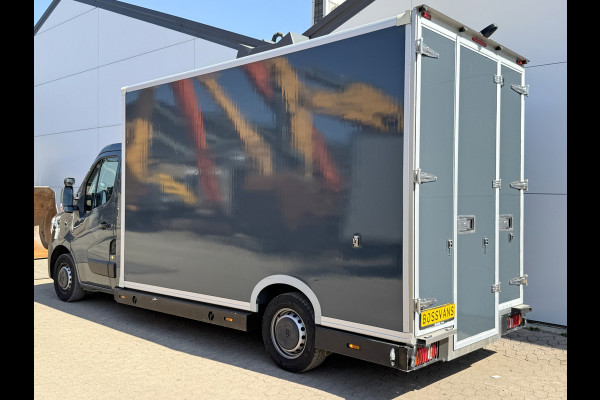Renault Master Plancher T35 2.3 DCI 150PK Automaat Bakwagen Lowliner Plancher Airco Cruise Control Camera Foodtruck Meubelbak Paardenwagen