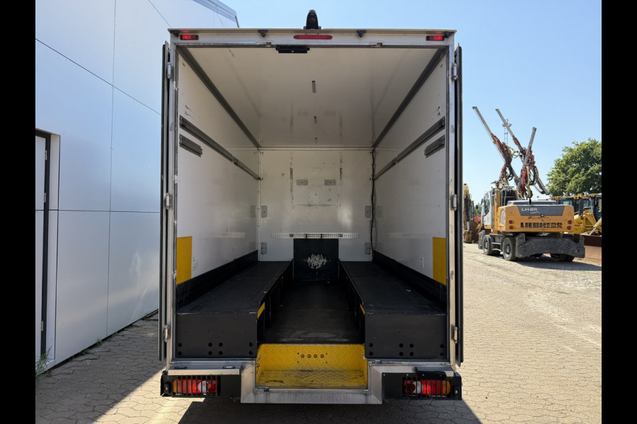Renault Master Plancher T35 2.3 DCI 150PK Automaat Bakwagen Lowliner Plancher Airco Cruise Control Camera Foodtruck Meubelbak Paardenwagen