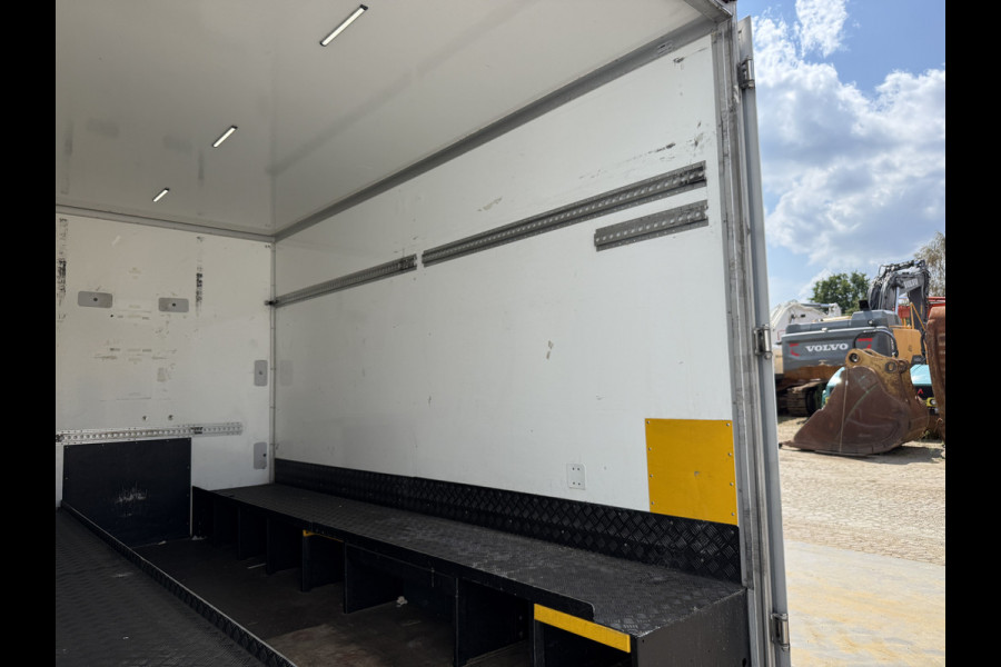 Renault Master Plancher T35 2.3 DCI 150PK Automaat Bakwagen Lowliner Plancher Airco Cruise Control Camera Foodtruck Meubelbak Paardenwagen