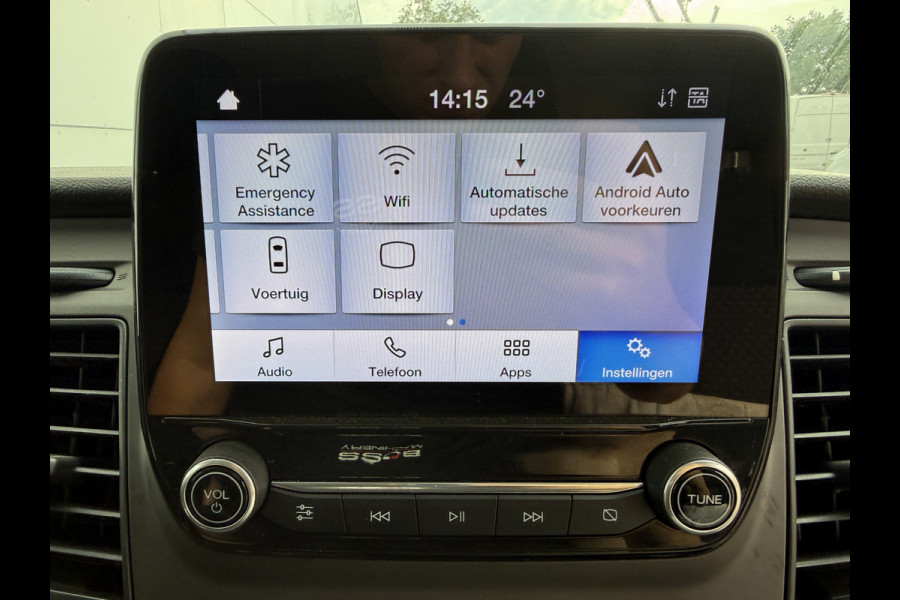 Ford Transit Custom 340 1.0 PHEV 120PK *ELEKTRO MOTOR KAPOT* L1H1 Automaat Hybride Inbouwkast Dakrailing Dodehoekdetectie Cruise control Airco Stoel