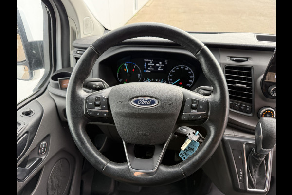 Ford Transit Custom 340 1.0 PHEV 120PK *ELEKTRO MOTOR KAPOT* L1H1 Automaat Hybride Inbouwkast Dakrailing Dodehoekdetectie Cruise control Airco Stoel