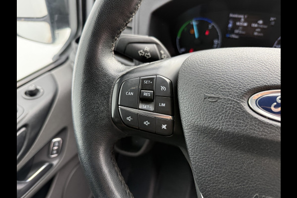 Ford Transit Custom 340 1.0 PHEV 120PK *ELEKTRO MOTOR KAPOT* L1H1 Automaat Hybride Inbouwkast Dakrailing Dodehoekdetectie Cruise control Airco Stoel