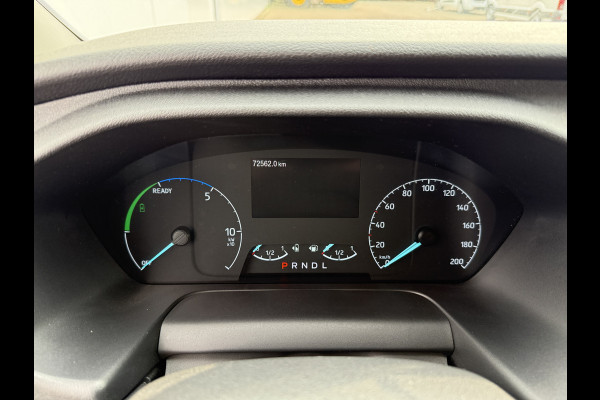 Ford Transit Custom 340 1.0 PHEV 120PK *ELEKTRO MOTOR KAPOT* L1H1 Automaat Hybride Inbouwkast Dakrailing Dodehoekdetectie Cruise control Airco Stoel