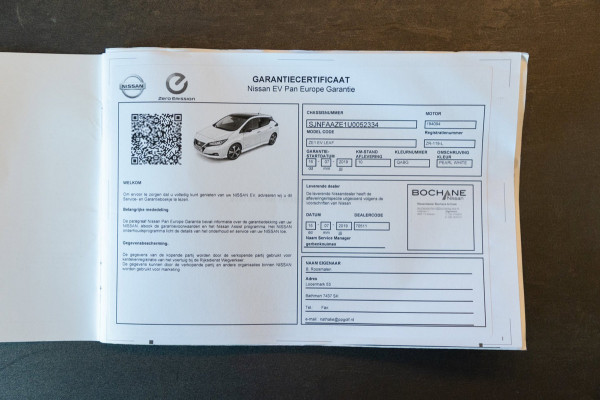 Nissan Leaf N-Connecta 40 kWh I 87% SOH I Dealeronderhouden I camera I