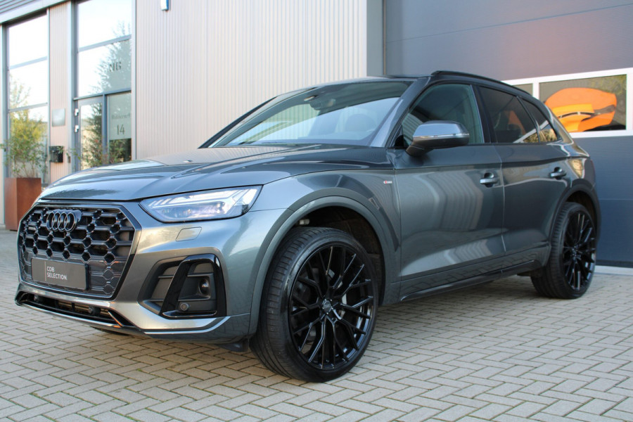 Audi Q5 50 TFSI e S edition | Matrix | Camera | 21 inch | Stuurwiel verwarmd