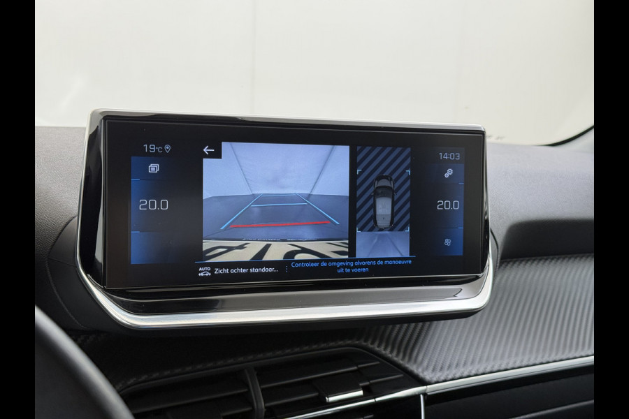 Peugeot 208 5Drs 101PK Automaat GT Pack 3D-Navi 360°Camera Stoelverwarming Apple Carplay Android Auto Ecc Pdc Privacy Glas Lmv Led Isofix DAB Bluetooth Keyless
