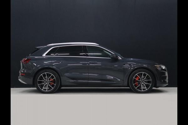 Audi e-tron 55 quattro Business edition Plus 95 kWh [SCHUIFKANTELDAK, APPLE CARPLAY, ANDROID,  ADAPTIVE CRUISE CONTROL, STOELVERWARMING, MEMORY SEATS, DIGITAL DASH, PDC V+A, LEDER, ELEKTRISCHE ACHTERKLEP, NAVIGATIE, CLIMATE CONTROL, NIEUWSTAAT
