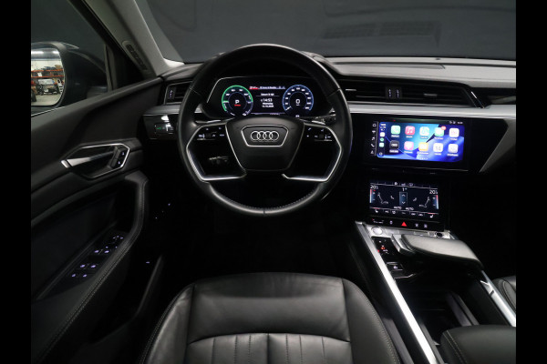 Audi e-tron 55 quattro Business edition Plus 95 kWh [SCHUIFKANTELDAK, APPLE CARPLAY, ANDROID,  ADAPTIVE CRUISE CONTROL, STOELVERWARMING, MEMORY SEATS, DIGITAL DASH, PDC V+A, LEDER, ELEKTRISCHE ACHTERKLEP, NAVIGATIE, CLIMATE CONTROL, NIEUWSTAAT