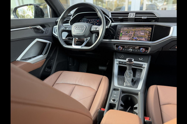 Audi Q3 Sportback 45 TFSI e S-Line |Pano|Leer|Memory|Sfeer|20"|Trekhaak|Optiek Zwart Plus