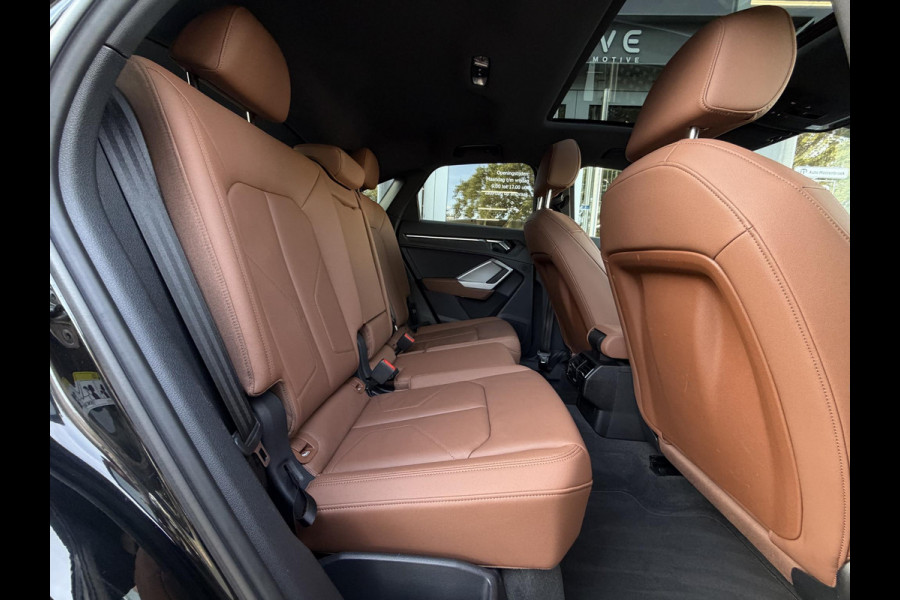 Audi Q3 Sportback 45 TFSI e S-Line |Pano|Leer|Memory|Sfeer|20"|Trekhaak|Optiek Zwart Plus