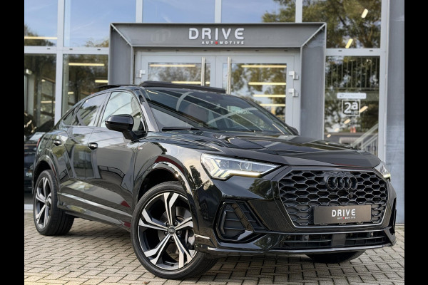 Audi Q3 Sportback 45 TFSI e S-Line |Pano|Leer|Memory|Sfeer|20"|Trekhaak|Optiek Zwart Plus