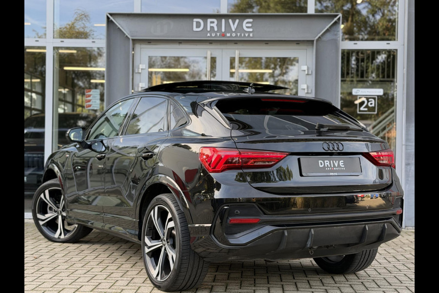 Audi Q3 Sportback 45 TFSI e S-Line |Pano|Leer|Memory|Sfeer|20"|Trekhaak|Optiek Zwart Plus