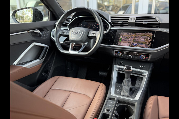 Audi Q3 Sportback 45 TFSI e S-Line |Pano|Leer|Memory|Sfeer|20"|Trekhaak|Optiek Zwart Plus