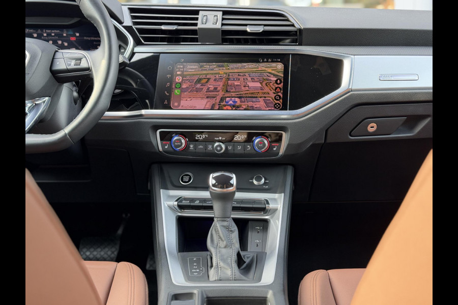 Audi Q3 Sportback 45 TFSI e S-Line |Pano|Leer|Memory|Sfeer|20"|Trekhaak|Optiek Zwart Plus