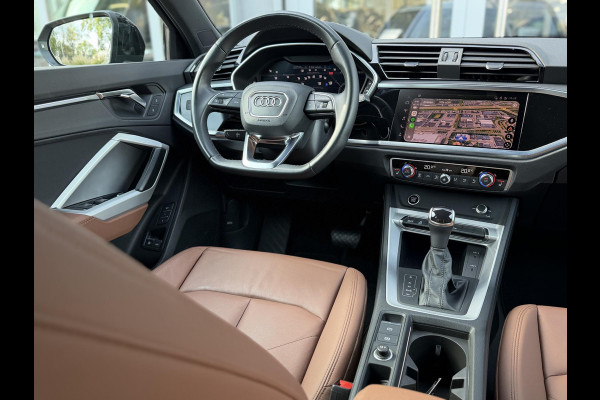 Audi Q3 Sportback 45 TFSI e S-Line |Pano|Leer|Memory|Sfeer|20"|Trekhaak|Optiek Zwart Plus
