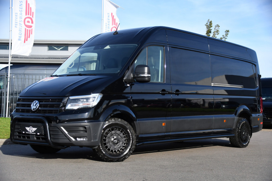 Volkswagen Crafter 35 2.0 TDI L4H3 4Motion Black Edition Full Options! Camera, Adaptieve Cruise, Carplay, 2 x Schuifdeur, LED, Automaat, Dodehoek, Uniek!