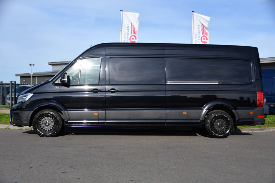 Volkswagen Crafter 35 2.0 TDI L4H3 4Motion Black Edition Full Options! Camera, Adaptieve Cruise, Carplay, 2 x Schuifdeur, LED, Automaat, Dodehoek, Uniek!