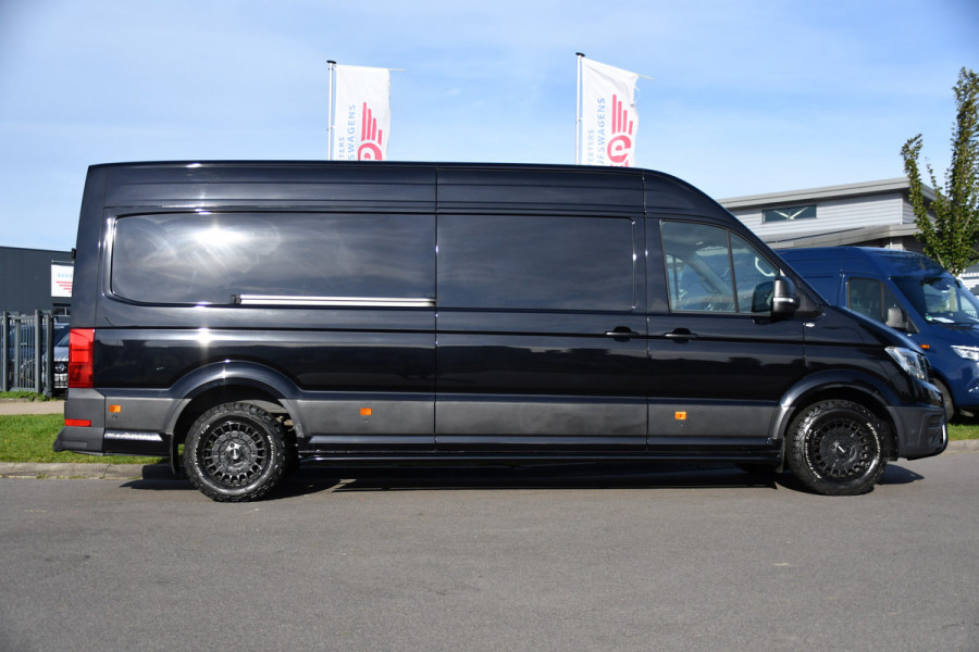 Volkswagen Crafter 35 2.0 TDI L4H3 4Motion Black Edition Full Options! Camera, Adaptieve Cruise, Carplay, 2 x Schuifdeur, LED, Automaat, Dodehoek, Uniek!