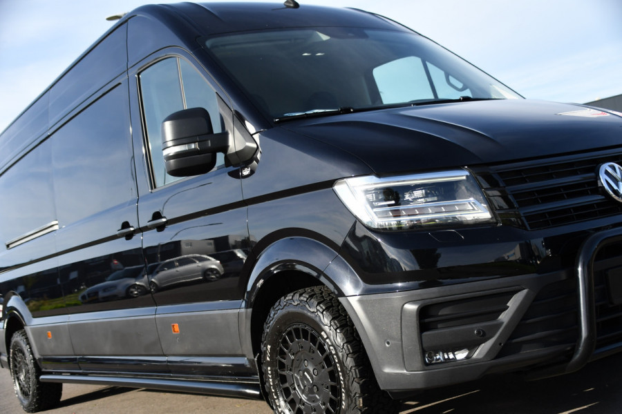 Volkswagen Crafter 35 2.0 TDI L4H3 4Motion Black Edition Full Options! Camera, Adaptieve Cruise, Carplay, 2 x Schuifdeur, LED, Automaat, Dodehoek, Uniek!