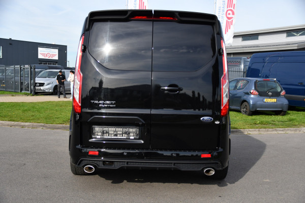 Ford Transit Custom 320 2.0 TDCI L1H1 DC MS-RT Black Edition Adaptieve Cruise, Camera, Carplay, 170pk, 2 x Schuifdeur, Automaat, LED, Stoelverwarming, Leder, Uniek!