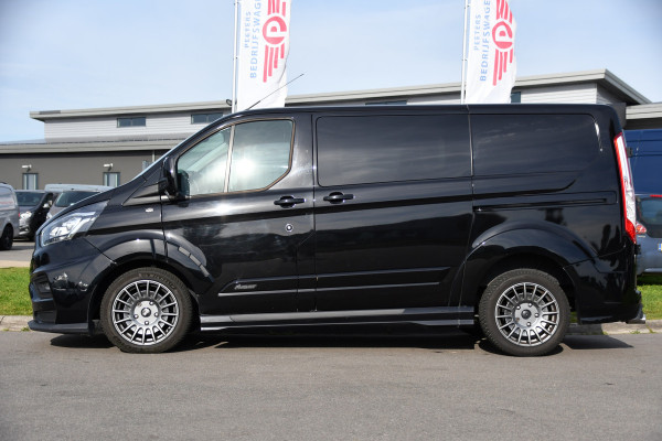Ford Transit Custom 320 2.0 TDCI L1H1 DC MS-RT Black Edition Adaptieve Cruise, Camera, Carplay, 170pk, 2 x Schuifdeur, Automaat, LED, Stoelverwarming, Leder, Uniek!