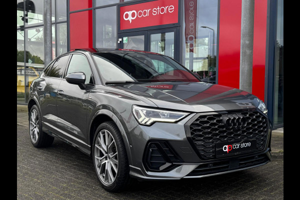 Audi Q3 Sportback 35 TFSI 3 X S-Line Uniek Vol | Panorama | Camera Parksens | Leder Red Stitch | Stoelverwarming| Keyless |Carplay