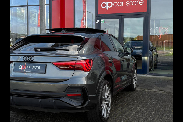 Audi Q3 Sportback 35 TFSI 3 X S-Line Uniek Vol | Panorama | Camera Parksens | Leder Red Stitch | Stoelverwarming| Keyless |Carplay