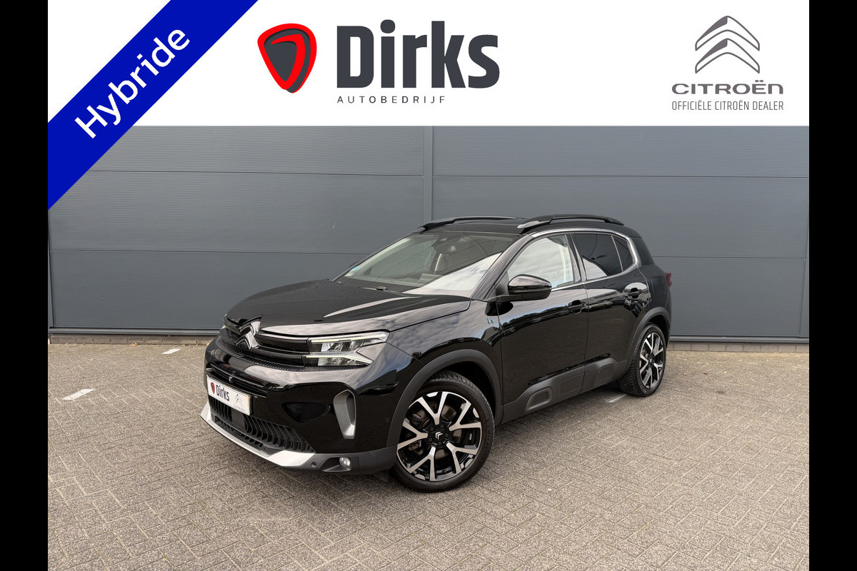 Citroën C5 Aircross 225pk Plug-in Hybrid Shine (Elektrisch Schuifdak - Trekhaak - Leder incl verwarming/massage/geheugen - Elektrische Klep - 360gr
