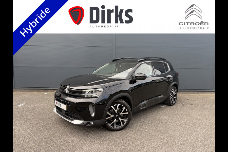 Citroën C5 Aircross 225pk Plug-in Hybrid Shine (Elektrisch Schuifdak - Trekhaak - Leder incl verwarming/massage/geheugen - Elektrische Klep - 360gr