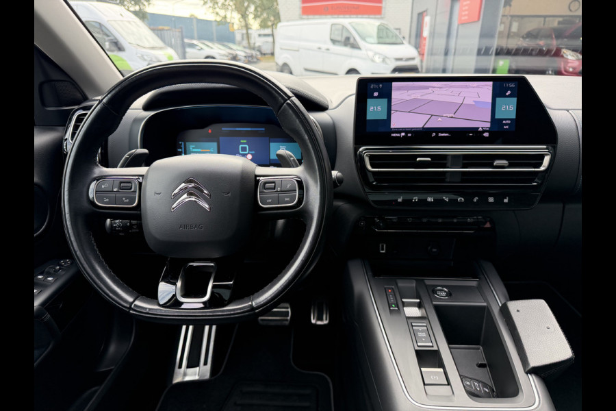 Citroën C5 Aircross 225pk Plug-in Hybrid Shine (Elektrisch Schuifdak - Trekhaak - Leder incl verwarming/massage/geheugen - Elektrische Klep - 360gr