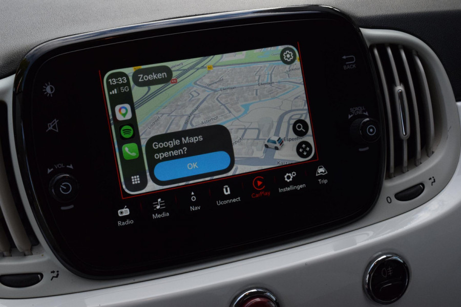 Fiat 500 1.0 Hybrid Lounge|Carplay|PDC|Cruise