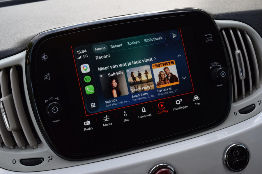 Fiat 500 1.0 Hybrid Lounge|Carplay|PDC|Cruise