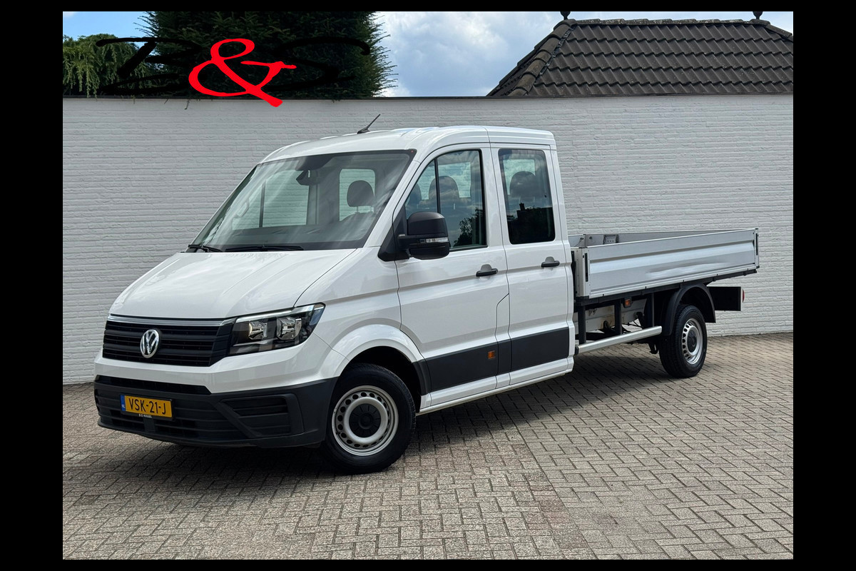 Volkswagen Crafter 35 2.0 TDI L3 DC Trendline Trekhaak 2800kg Trekgewicht Airco Cruise Carplay laadbak 2.700X 2.030